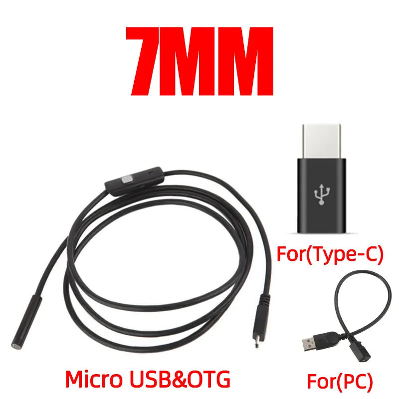 3-in-1 Endoscope Single Camera