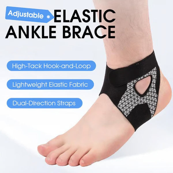 Adjustable Elastic Ankle Brace For Support And Comfort