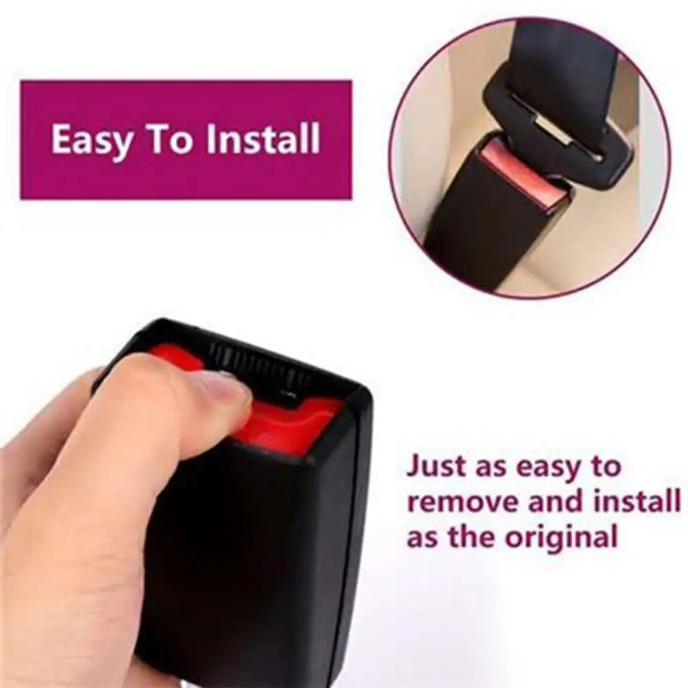 Seat-Belt Buckle Extender – Click-in Convenience & Extra Reach