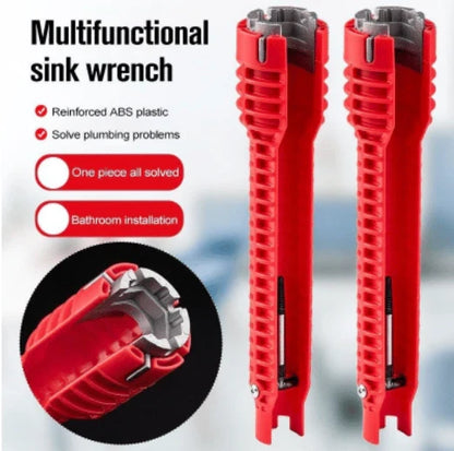 8-in-1 Socket Wrench Set For Removing Water Heater And Pipe Screws