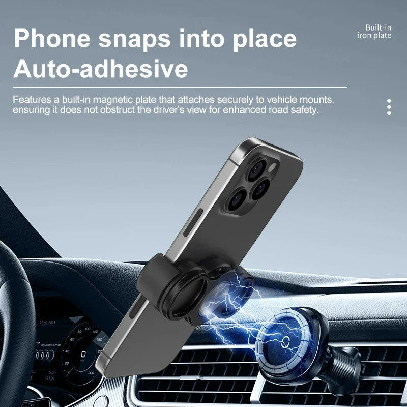 Dual-Ring Three-Finger Back Clip Holder