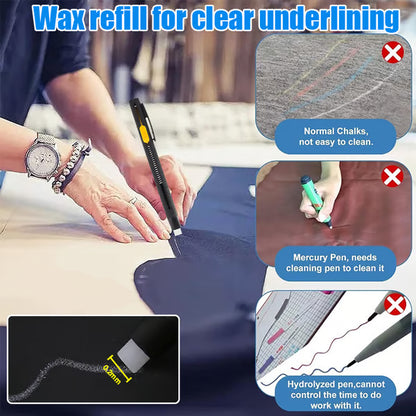 Heat Erasable Fabric Marker for Sewing, Embroidery, Quilting