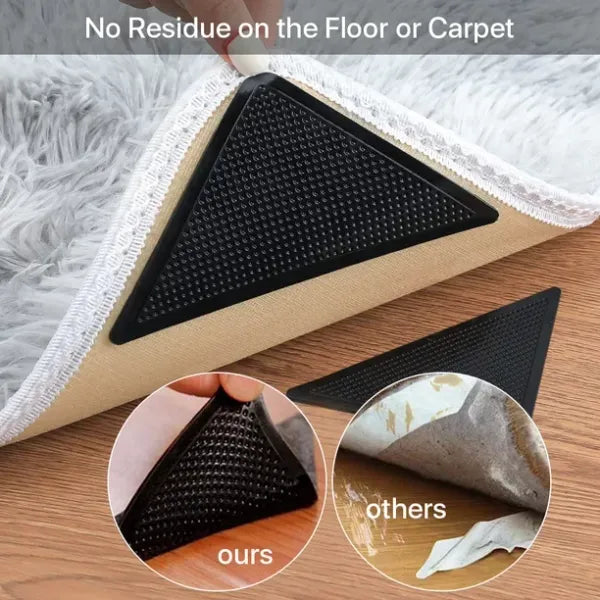 Rubber Anti Curling Non Slip Skid Pads