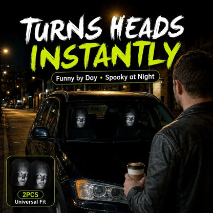 Car Headrest Funny Cover