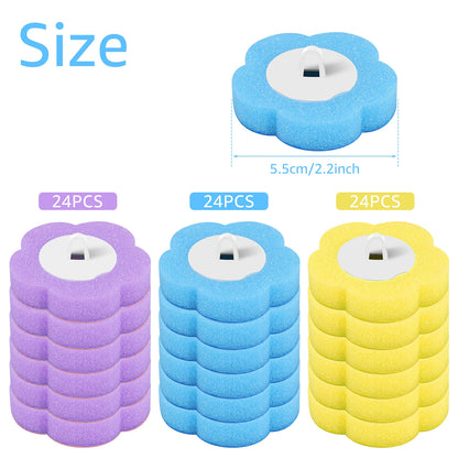 Toilet Scrubber Kit with Self-Cleaning Disposable Pads