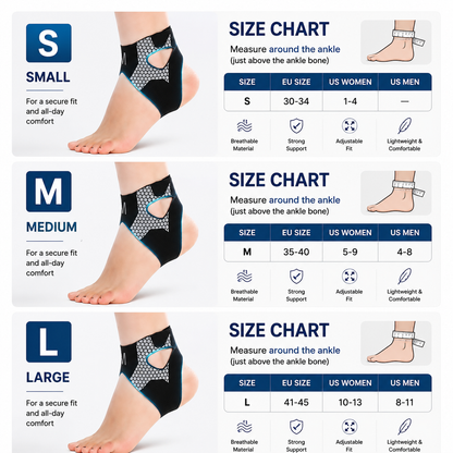 Adjustable Elastic Ankle Brace For Support And Comfort