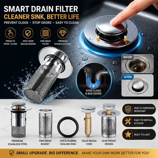 Expandable Sink Drain Plug