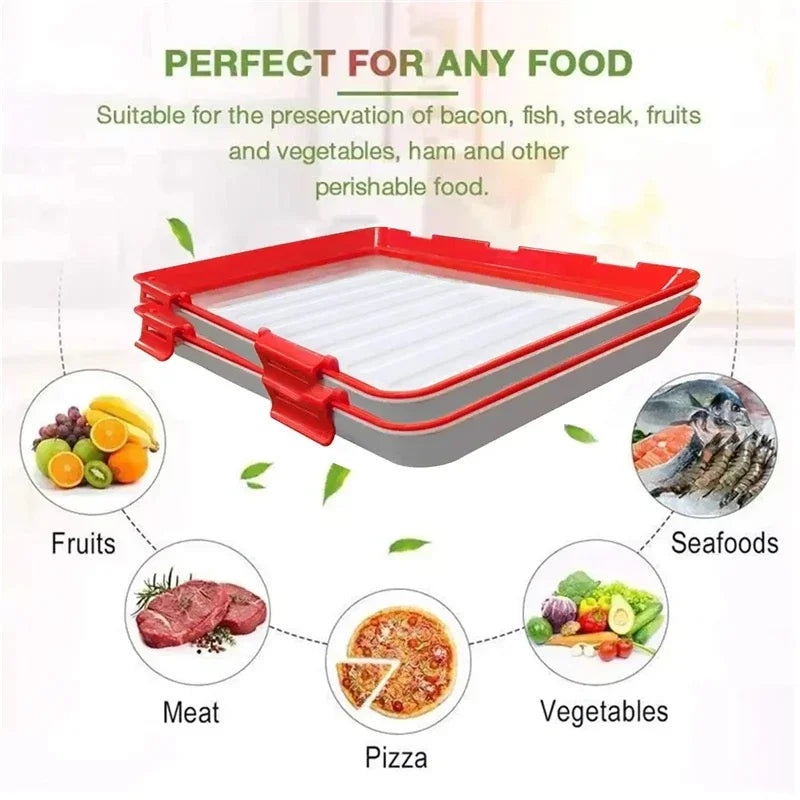 Food-Grade Vacuum Seal Freshness Storage Tray