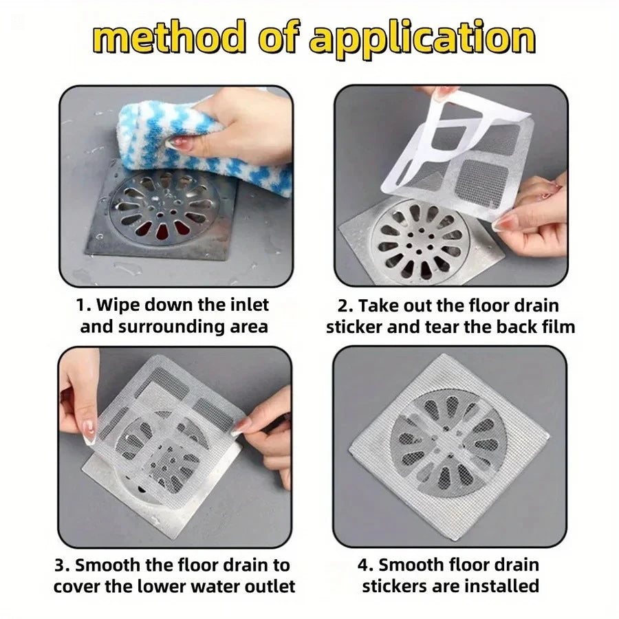 Bathroom Multifunctional Sewer Stickers