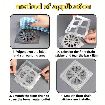 Bathroom Multifunctional Sewer Stickers
