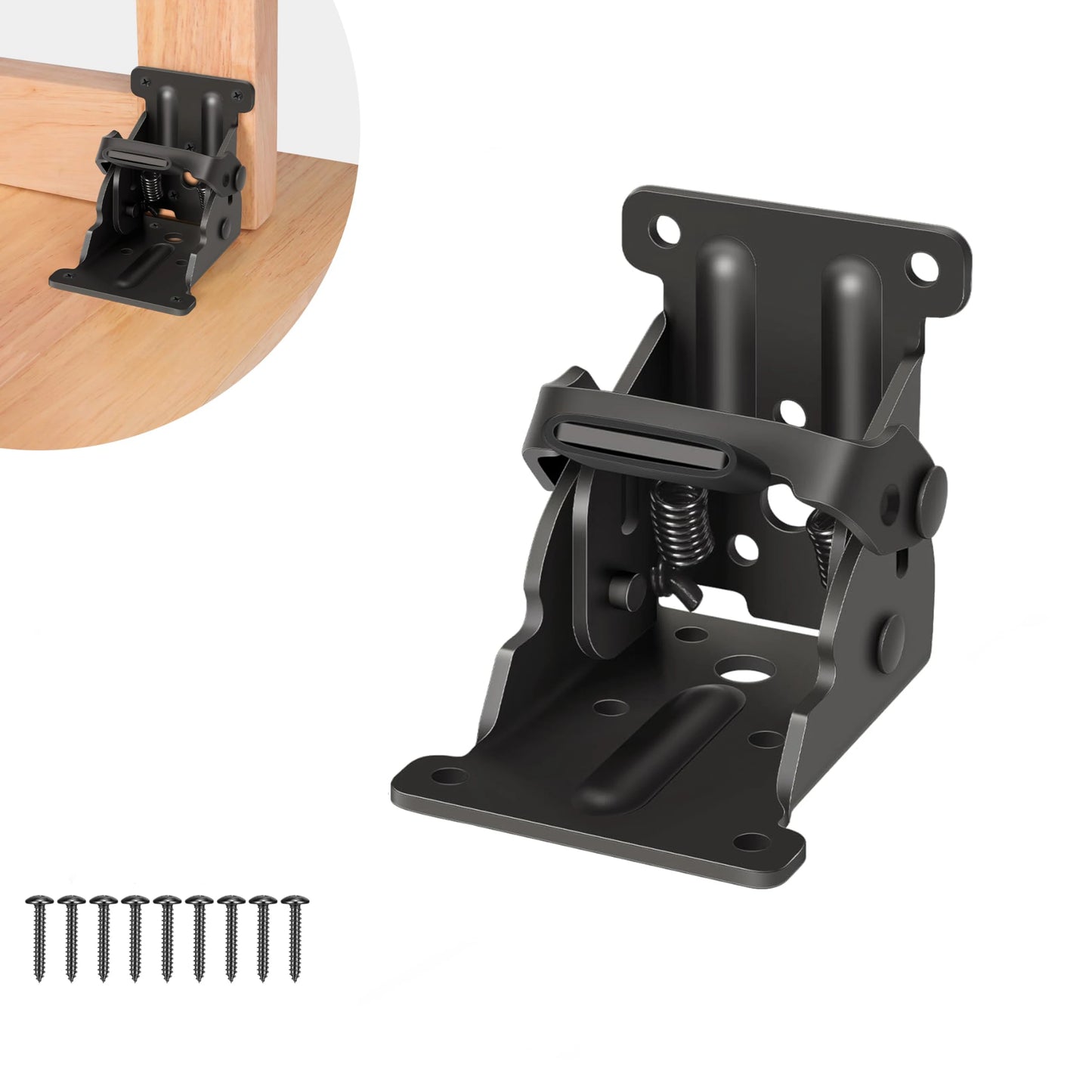 90 Degrees Self-locking Folding Hinge Anti-corrosion Invisible Connector