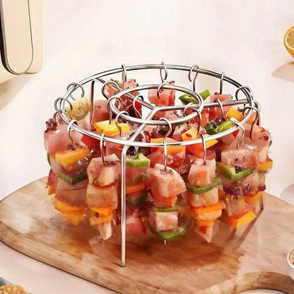 Vertical Barbecue Grill For Grilling Skewers