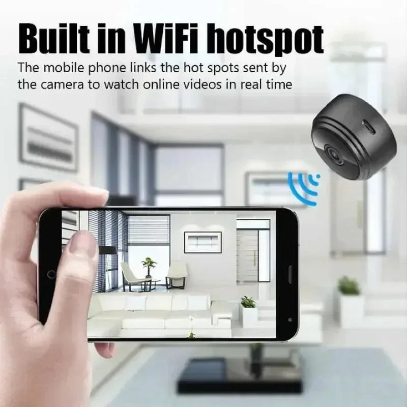 Mini Camera 1080P High Definition Wireless Remote Viewing Micro