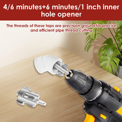 Integrated Internal Pipe Threading Tool