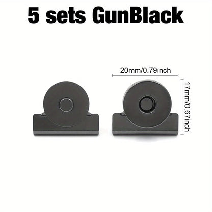 Seamless Magnetic Buckle Clasp for Bags, Clothing and DIY Crafts