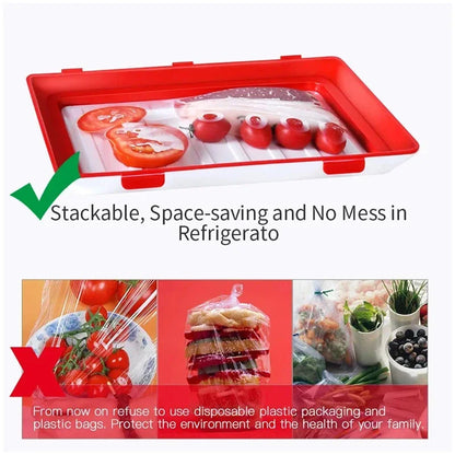 Food-Grade Vacuum Seal Freshness Storage Tray