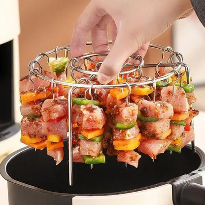 Vertical Barbecue Grill For Grilling Skewers