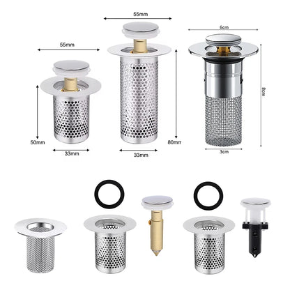 Expandable Sink Drain Plug