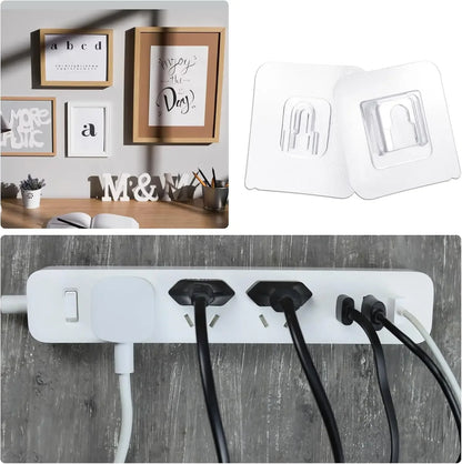 Transparent Double-sided Adhesive Wall Hooks