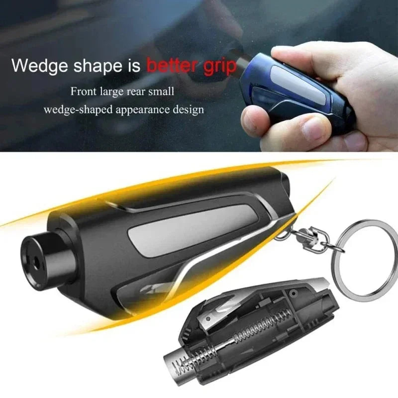 2-IN-1 EMERGENCY WINDOW BREAKER & SEATBELT CUTTER