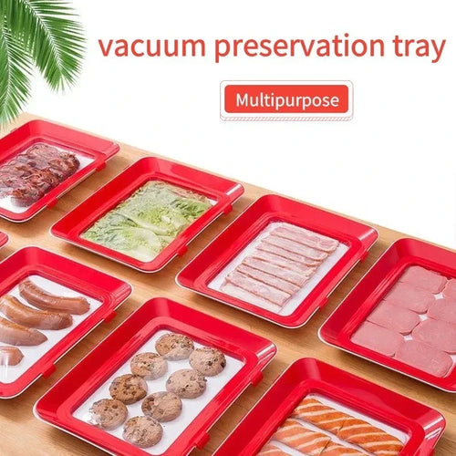Food-Grade Vacuum Seal Freshness Storage Tray