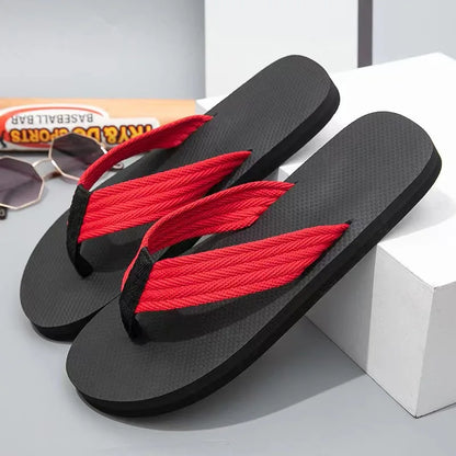 Hidden Print Beach Flops