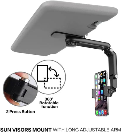 New Rotatable and Retractable Car Phone Holder