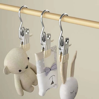 Multifunctional Stainless Steel Clothes Clip Hanger