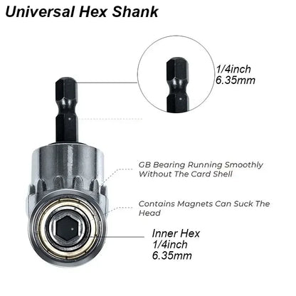 105° Degree Right Angle Drill Adapter