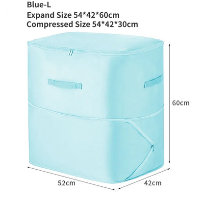 Ultra Space Saving Self Compression Organizer