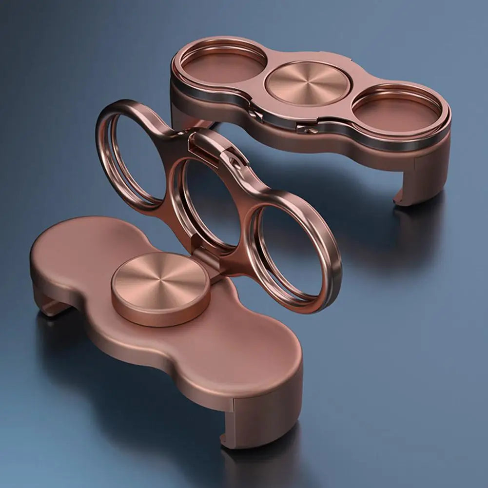 Dual-Ring Three-Finger Back Clip Holder
