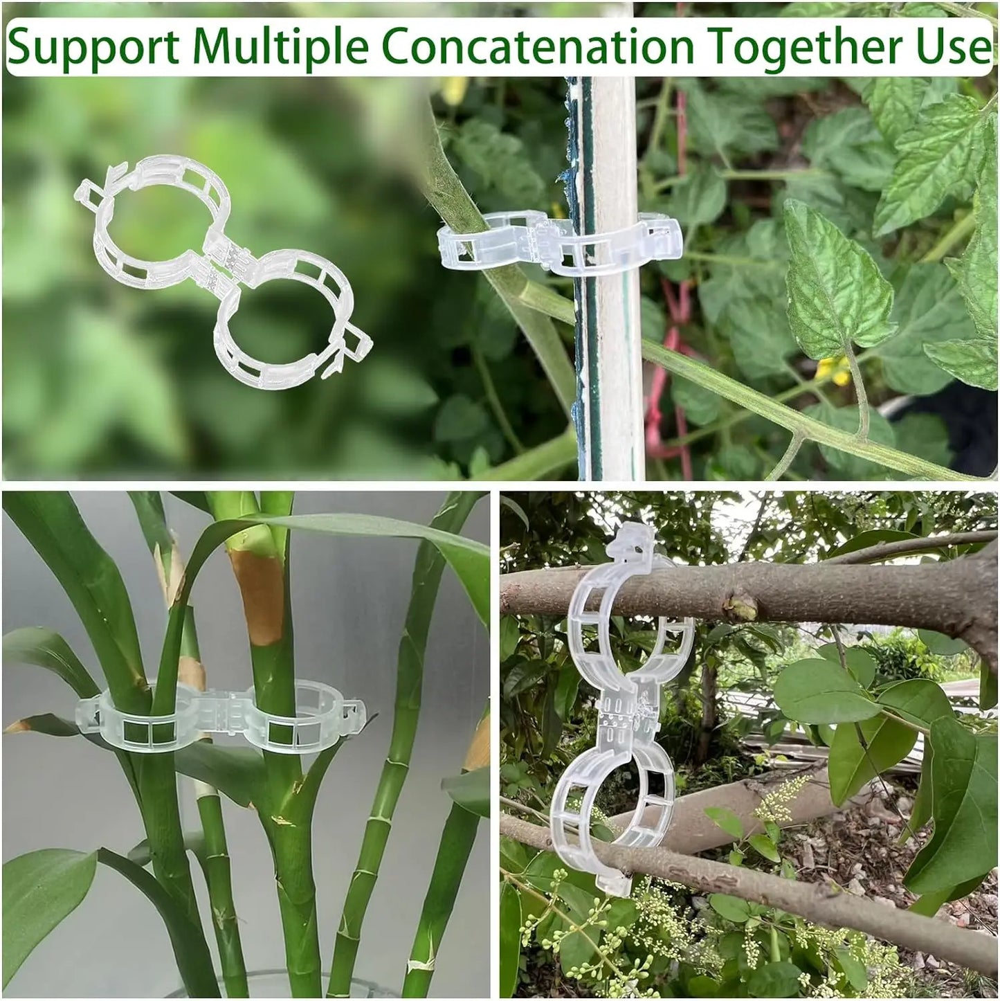 Tomato Clips Plastic Trellis Clips