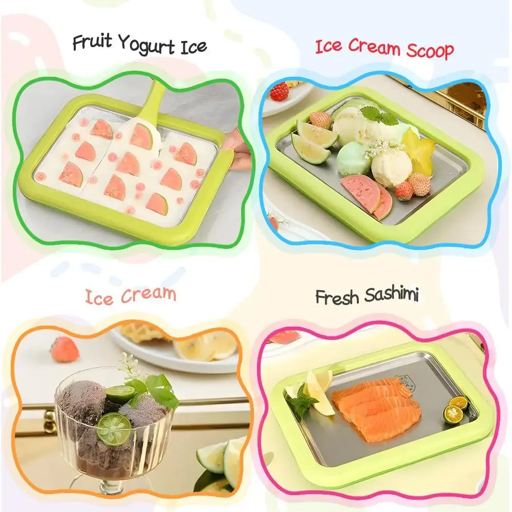 🍦 Rolled Ice Cream Maker Kit