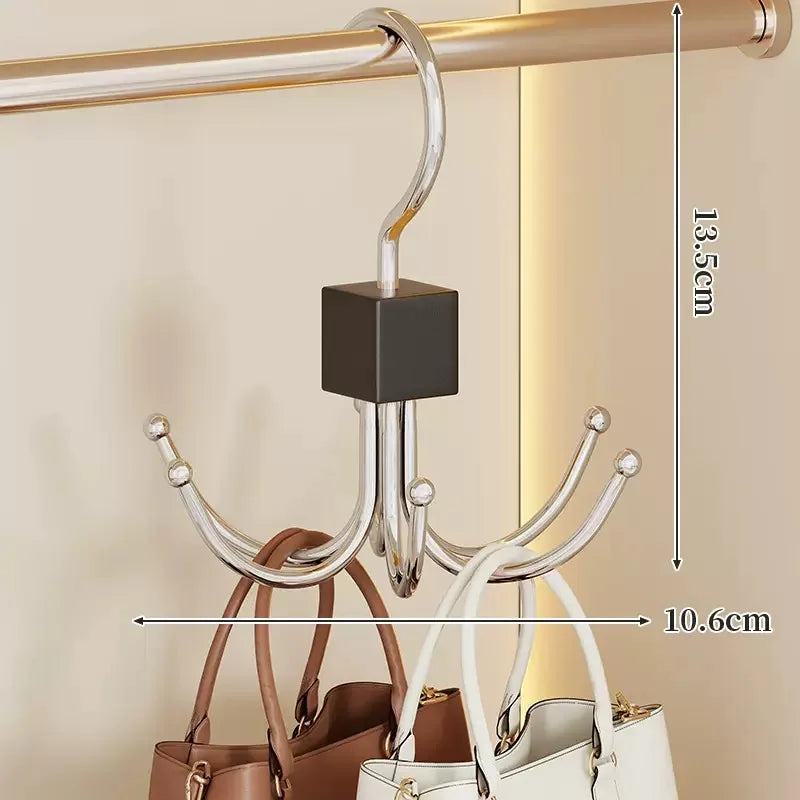 360° Rotating 6-Claw Multi-Function Hook