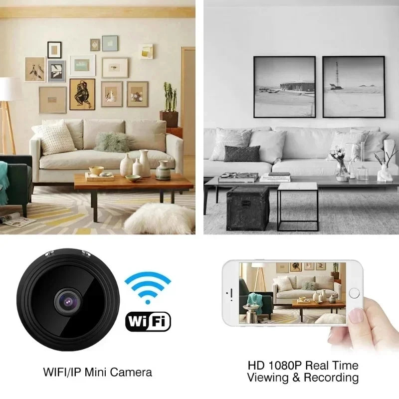 Mini Camera 1080P High Definition Wireless Remote Viewing Micro