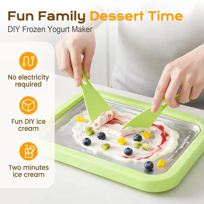 🍦 Rolled Ice Cream Maker Kit