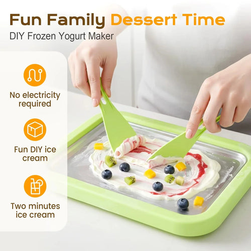 🍦 Rolled Ice Cream Maker Kit
