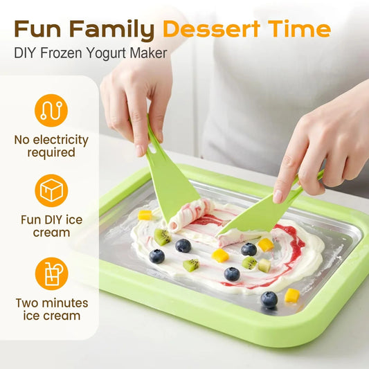 🍦 Rolled Ice Cream Maker Kit