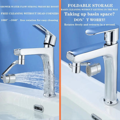 1080° Rotatable Faucet Aerator Extension
