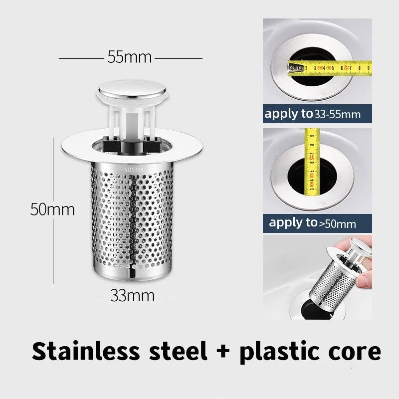 Expandable Sink Drain Plug