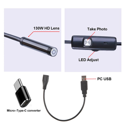 3-in-1 Endoscope Single Camera