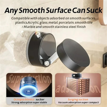 Vacuum Suction Magnetic Phone Stand