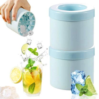 Cylinder Silicone Ice Cube Mold