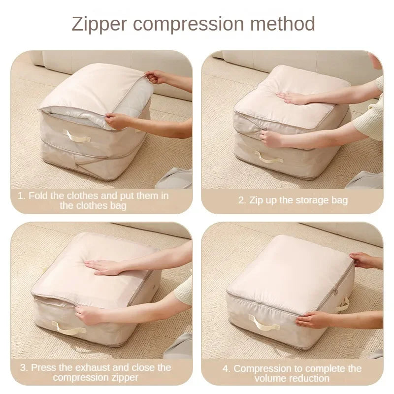 Ultra Space Saving Self Compression Organizer
