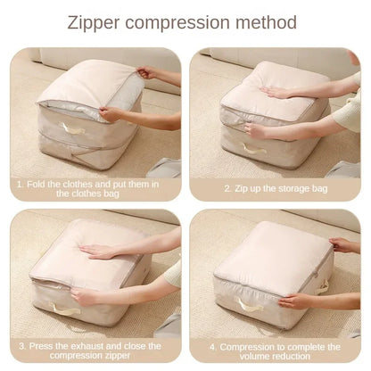 Ultra Space Saving Self Compression Organizer