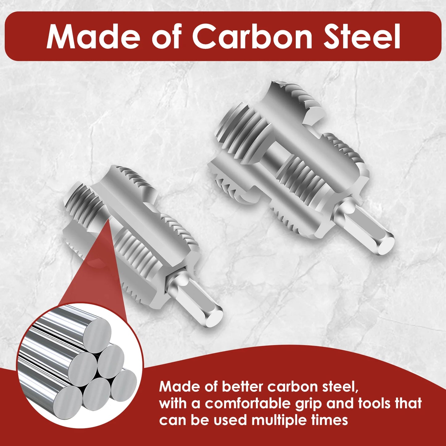 Integrated Internal Pipe Threading Tool