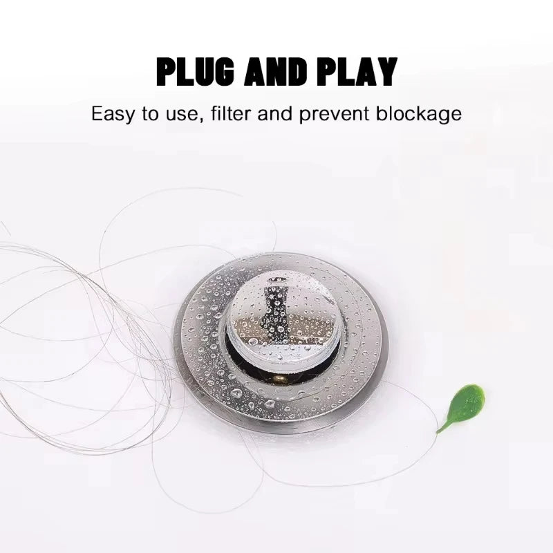 Expandable Sink Drain Plug