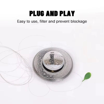 Expandable Sink Drain Plug