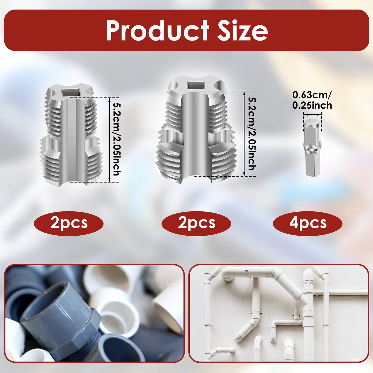 Integrated Internal Pipe Threading Tool