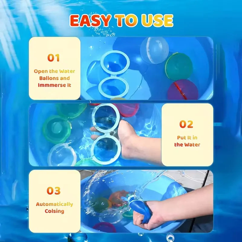 Magnetic Reusable Water Balloons